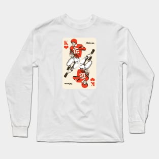 Cleveland Browns King of Hearts Long Sleeve T-Shirt